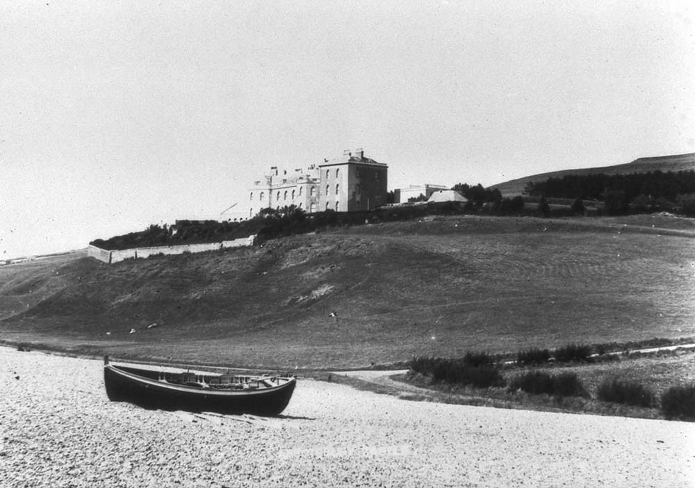 Abbotsbury Castle, photographed in 1890